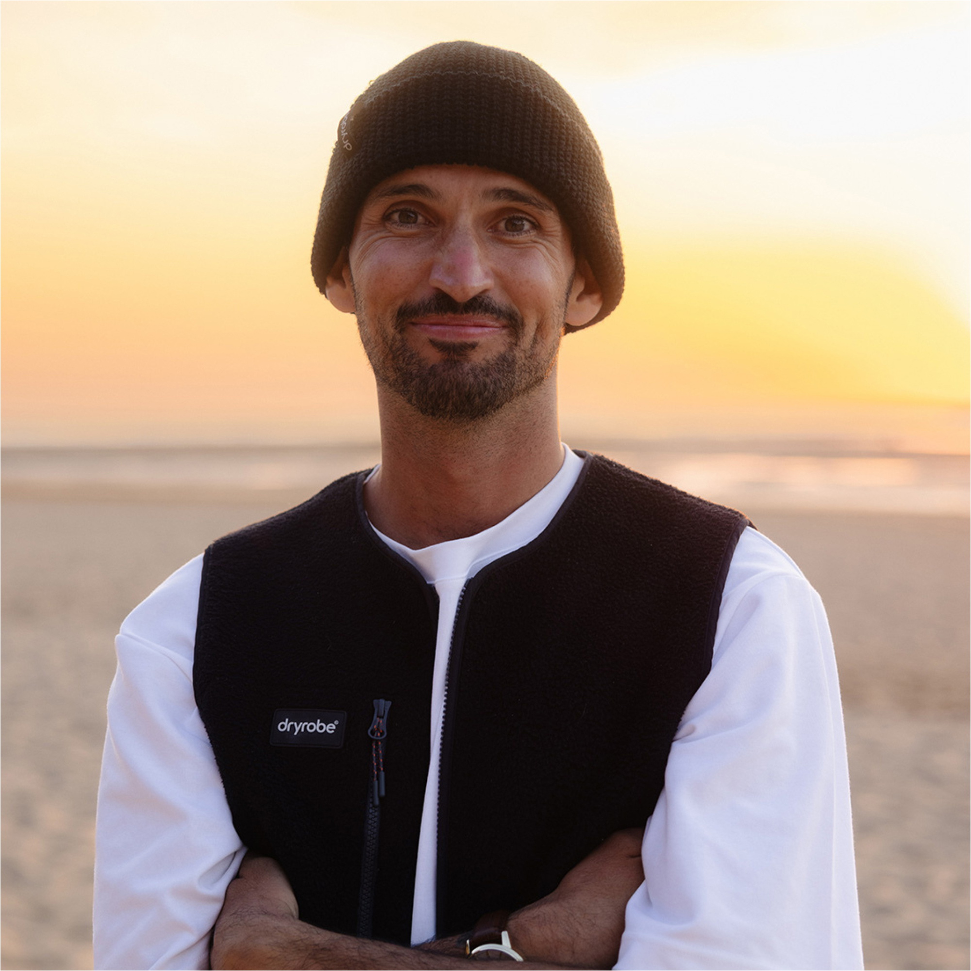 2026 Dryrobe Waffle Beanie DBNEWAFF - Black